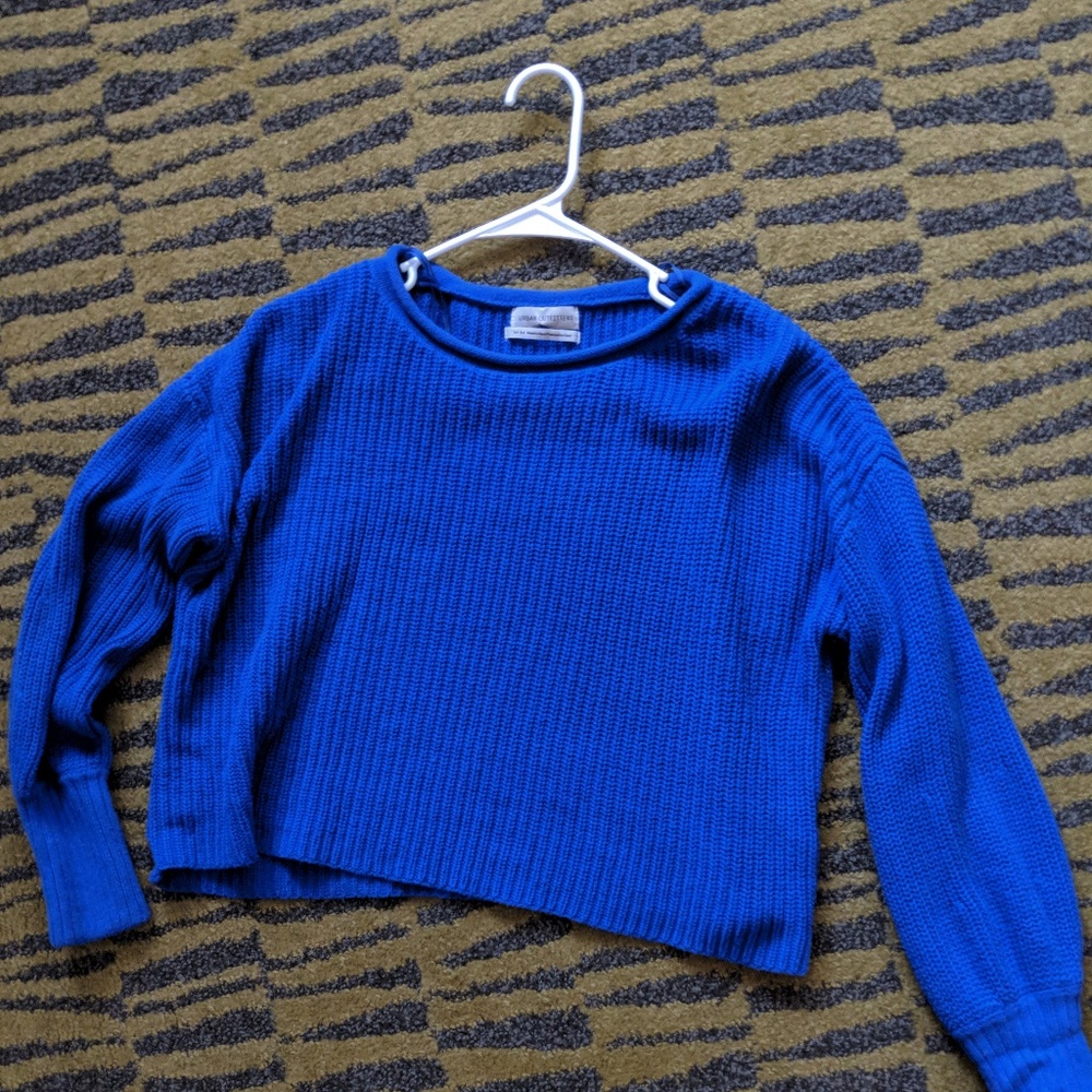 Urban Outfitter Cobalt Blue Sweater